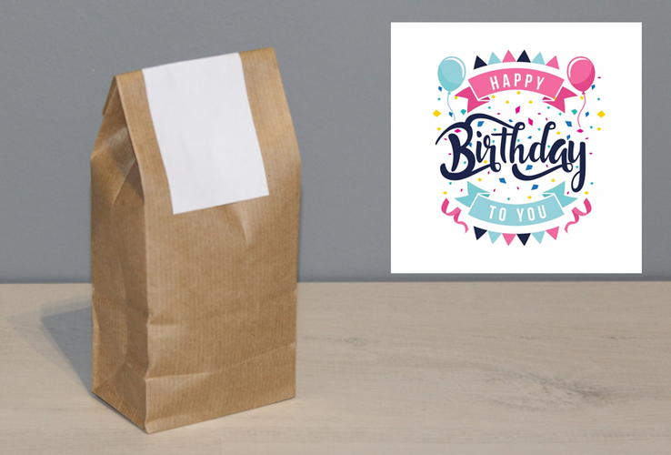 Happy Birthday - Zakje Gemengd - 250 gram