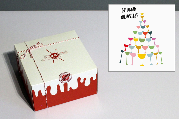 Gelukkig Nieuwjaar - Grote Doos Zoet (1 kg)